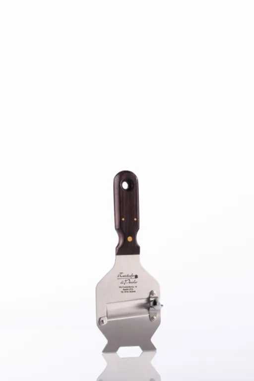 Truffelschaaf met houten handvat 