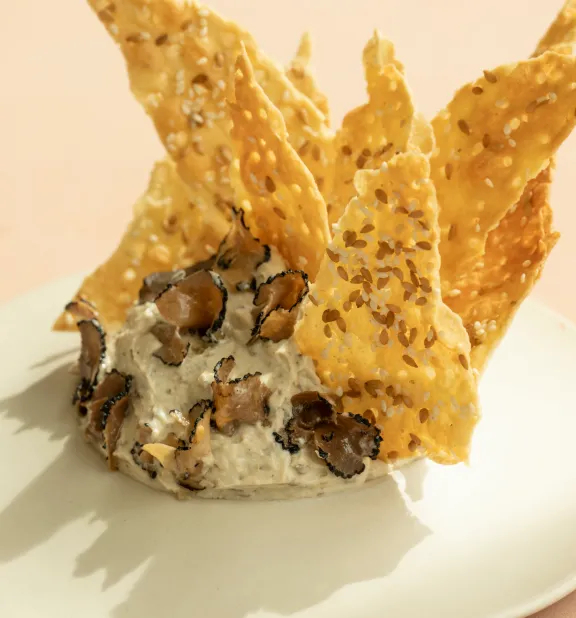 Hummus-truffeldip