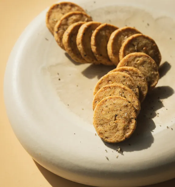 Truffel-parmezaankoekjes