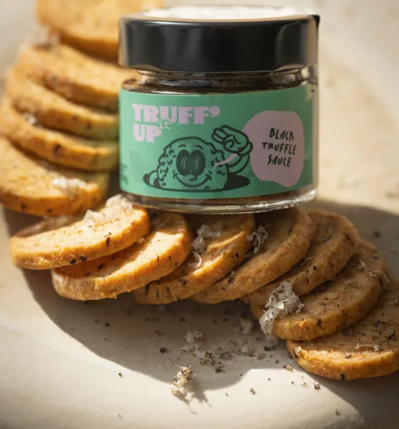 Truffel-parmezaankoekjes